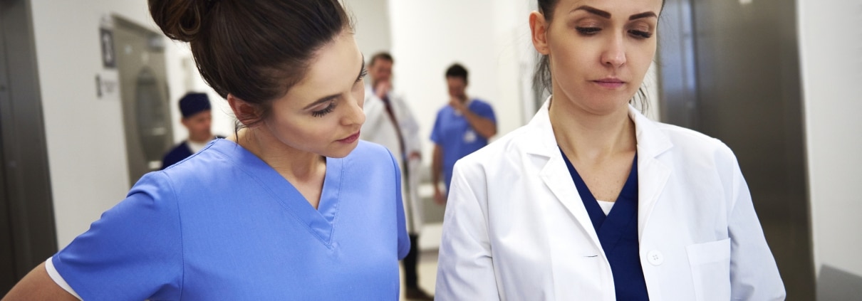 Two medical professionals