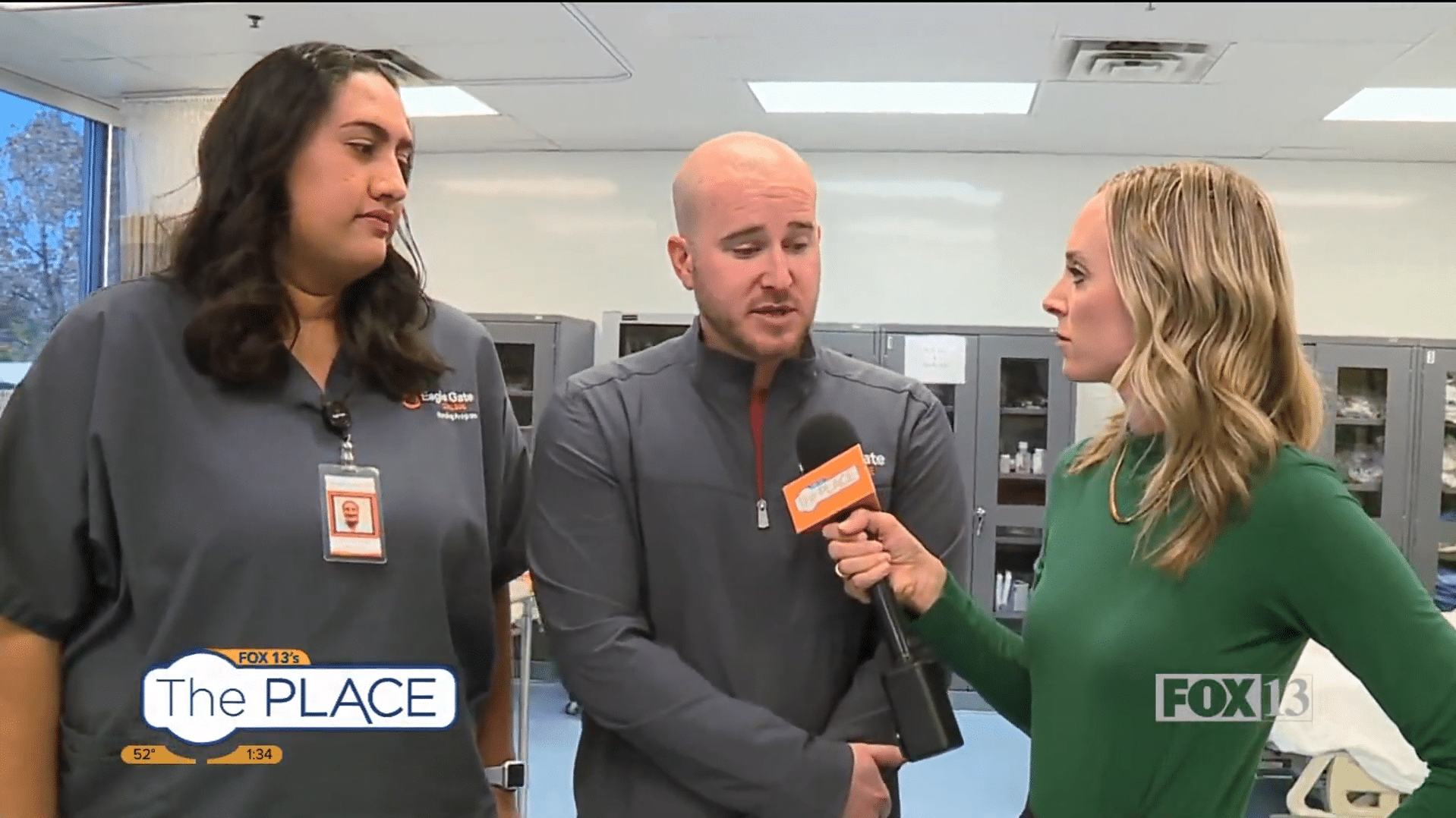 Eagle Gate College on Fox13’s “The Place” (Nov 2023) Murray, UT